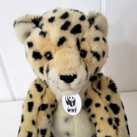 Build A Bear Workshop Collectibears World Wildlife Fund Leopard - Picture 2 of 7